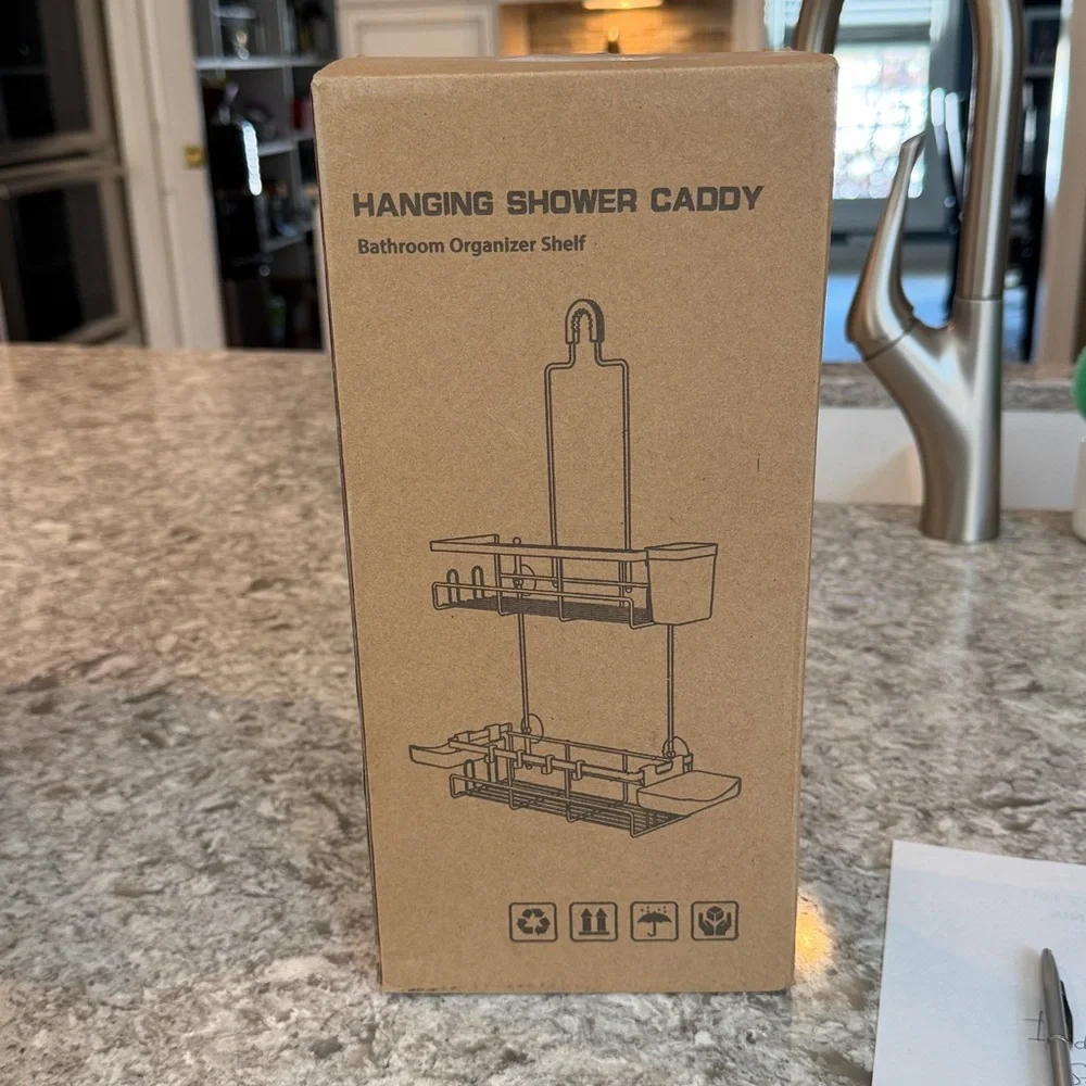 NWT! Gold Shower Caddy